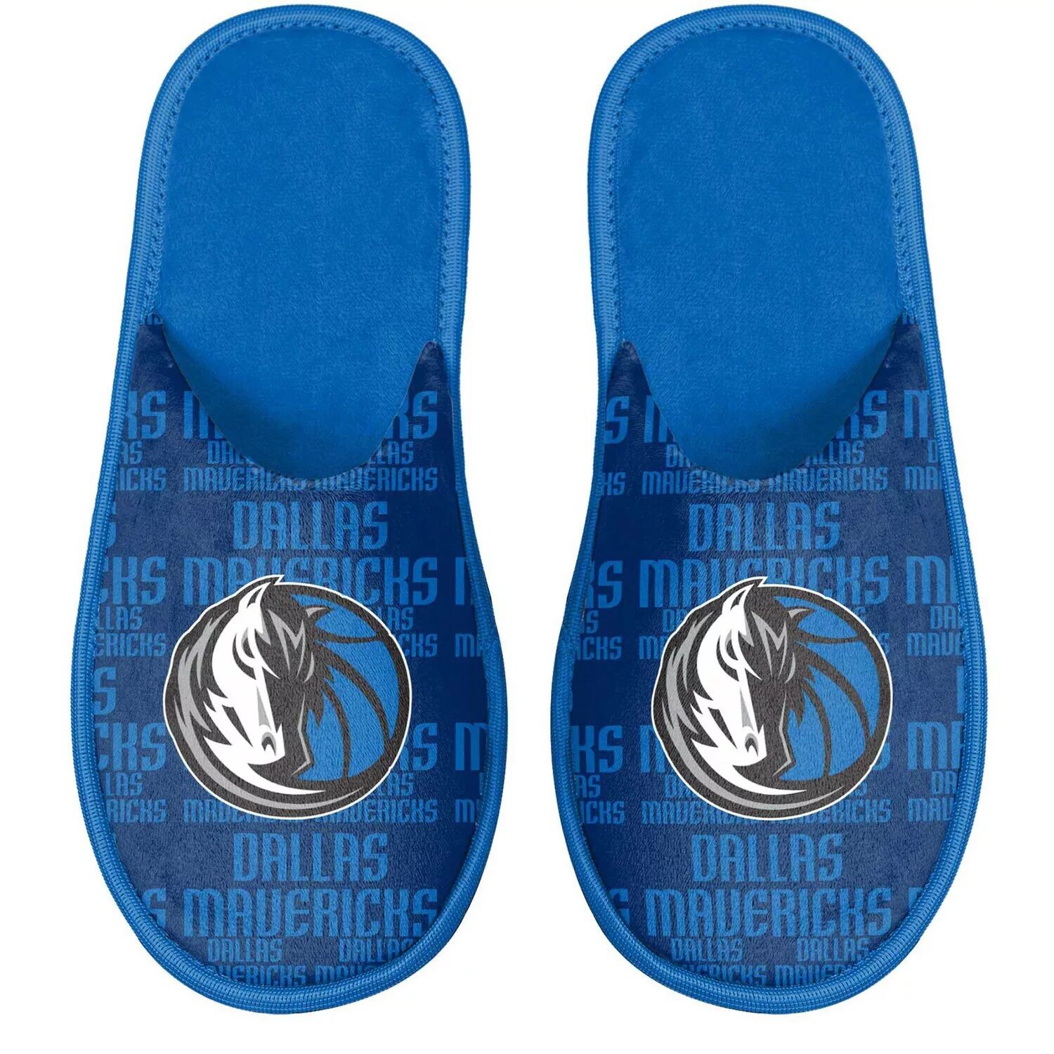 

Молодежные шлепанцы FOCO Dallas Mavericks с потертостями и надписью Unbranded