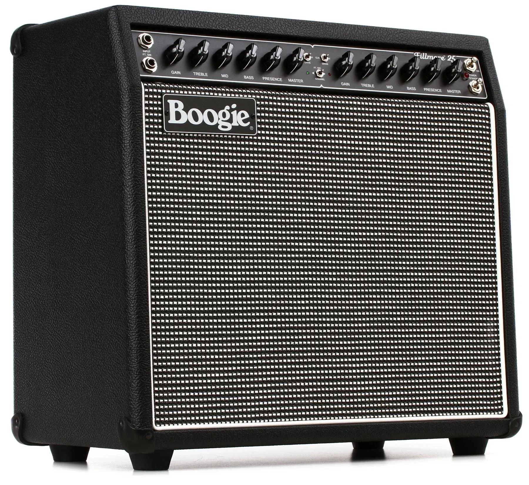 

Mesa/Boogie Fillmore 25 1x12 дюймов, 18/23 Вт, 2-канальный ламповый комбоусилитель