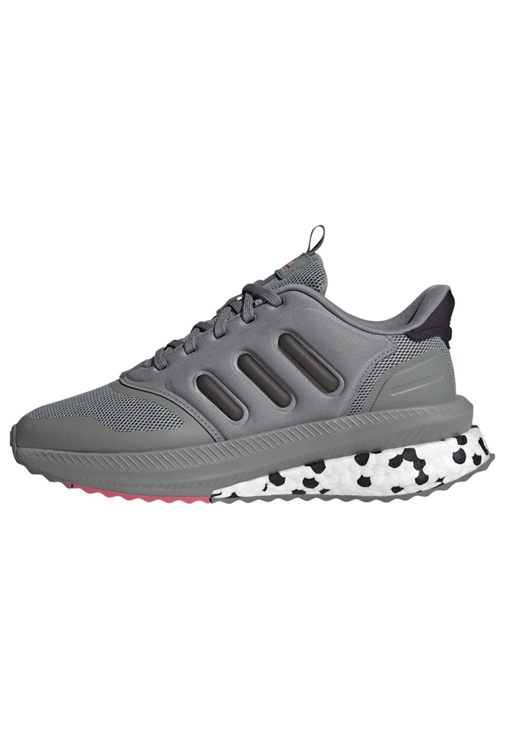 

Низкие кроссовки X_PLRPHASE adidas Sportswear, серые трехжильные черно-розовые фьюжн