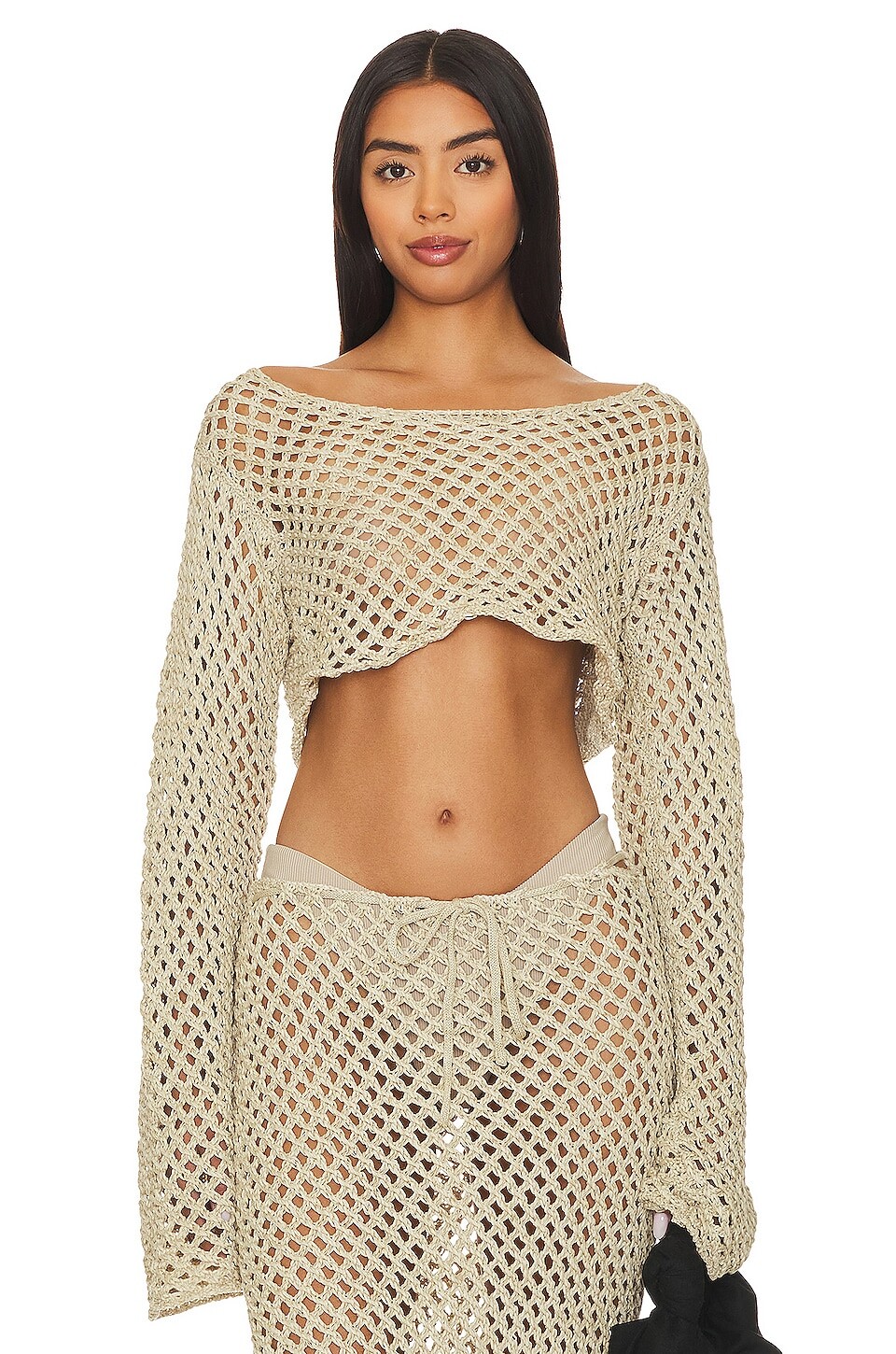 

Рубашка Bananhot Magen Knit, слоновая кость