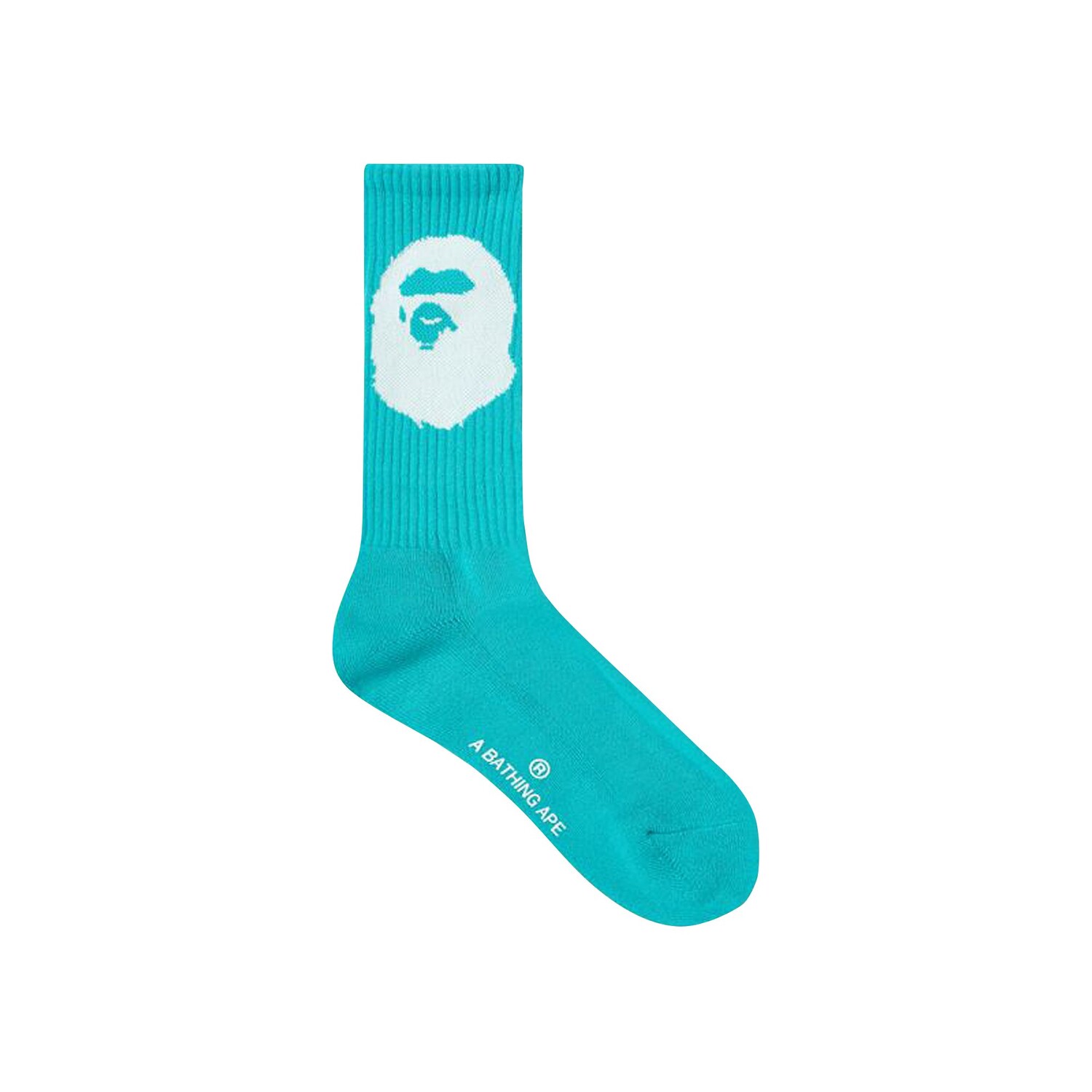 

Носки BAPE Big Ape Head, зеленые