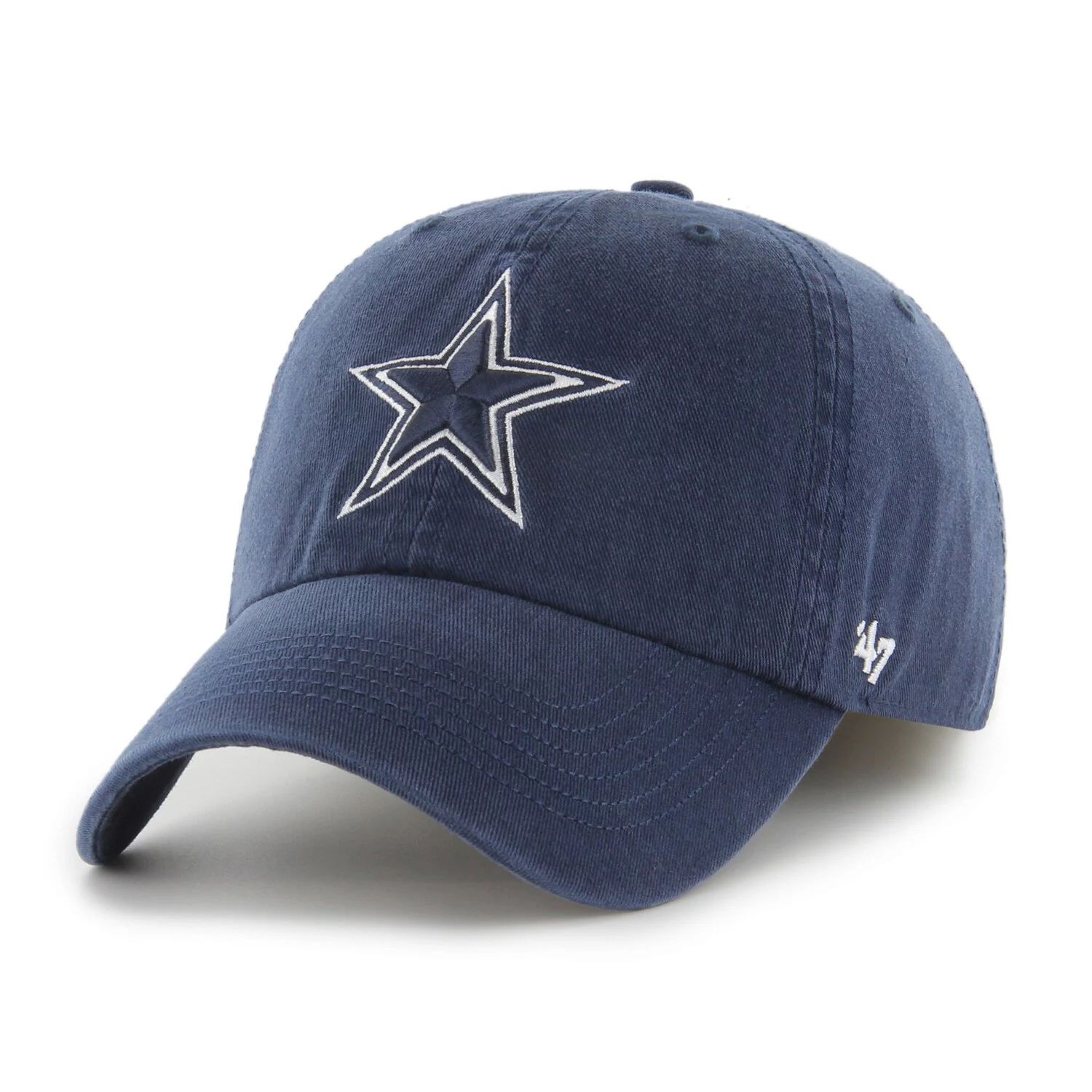 Мужская темно-синяя регулируемая шляпа с логотипом франшизы Dallas Cowboys '47