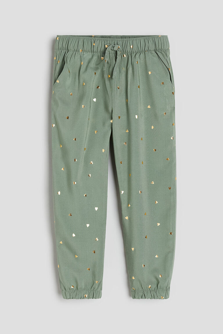 

Тканые джоггеры H&M, хаки