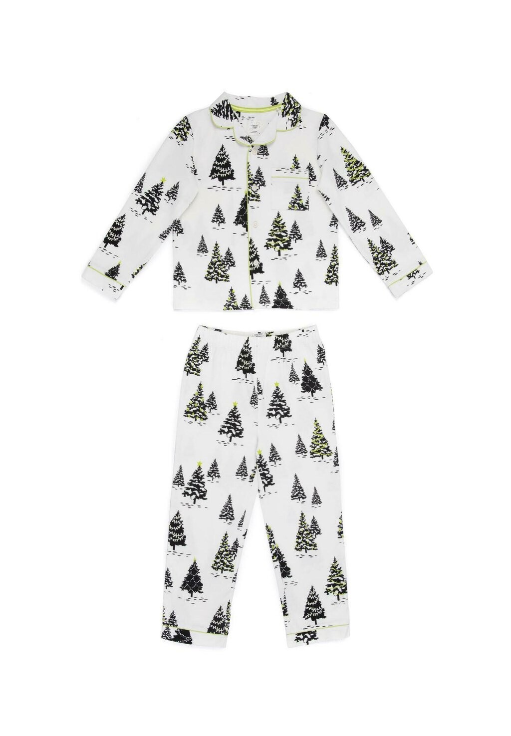 

Пижама Tree Print Set Chelsea Peers, белый