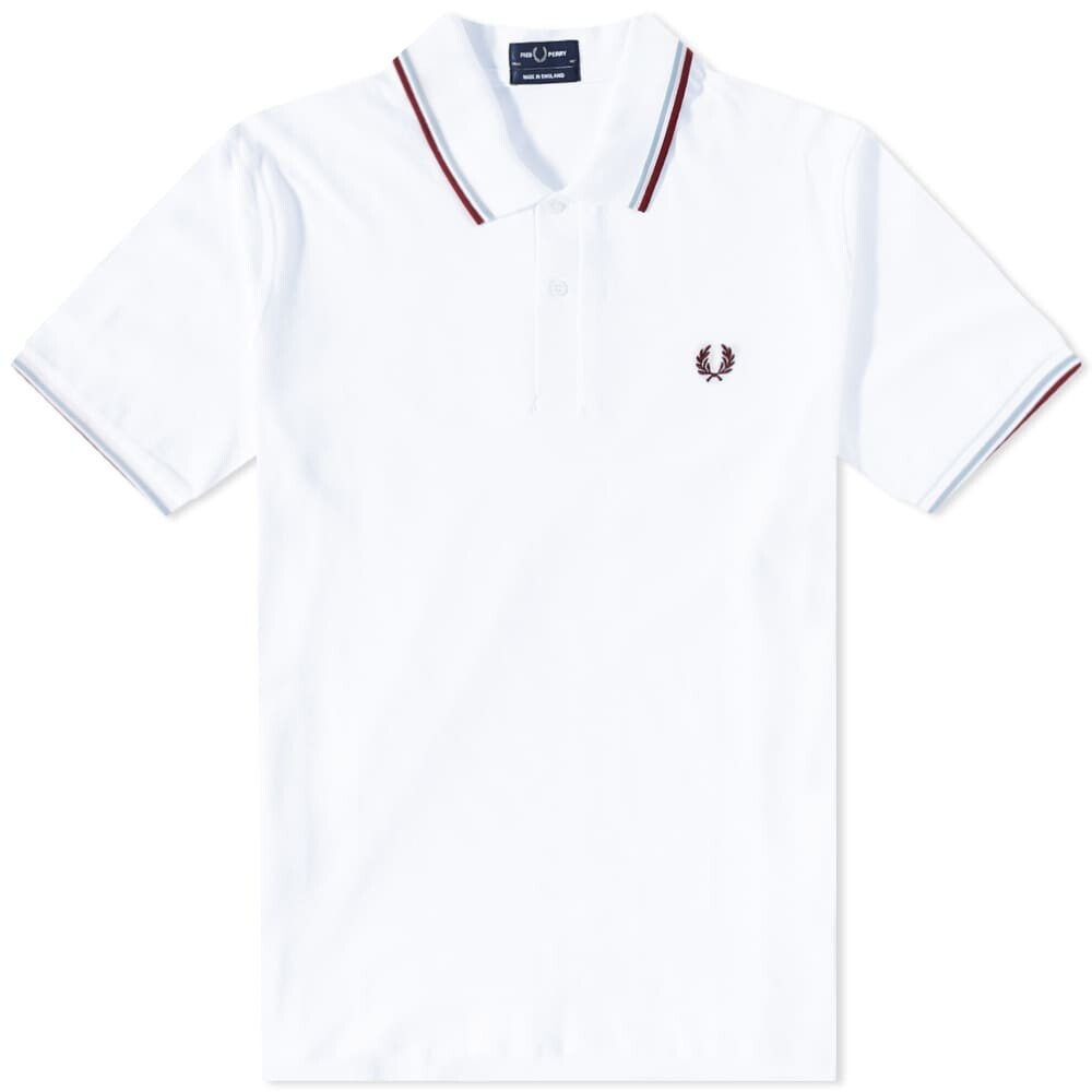 

Поло Fred Perry Original с двойным носком, мультиколор