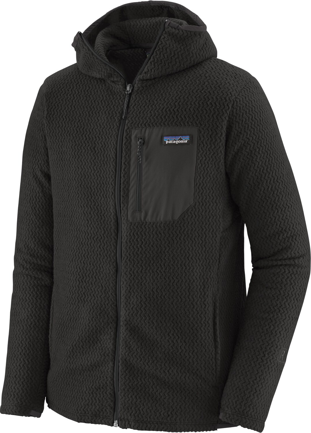 

Толстовка с молнией во всю длину R1 Air — мужская Patagonia, черный