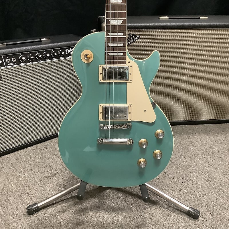 

Электрогитара 2023 Gibson Les Paul Standard 60s Plain Top Inverness Green