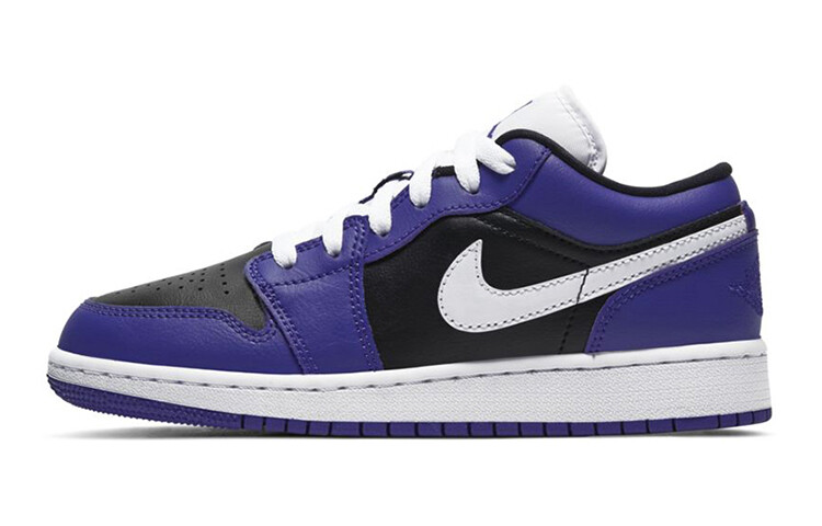 

Air Jordan 1 LowGsЖенские винтажные баскетбольные кроссовки Black Court Purple