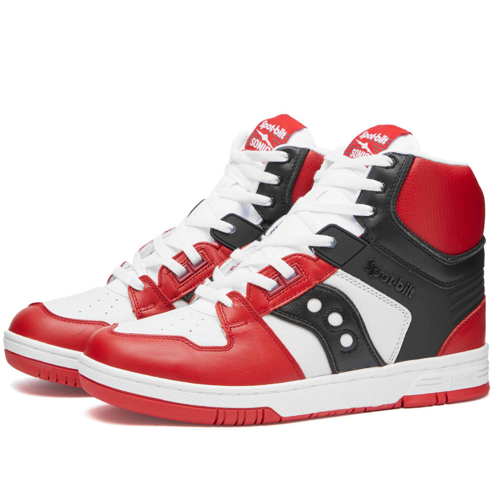 

Saucony Кроссовки x BEAMS Sonic High, белый/красный