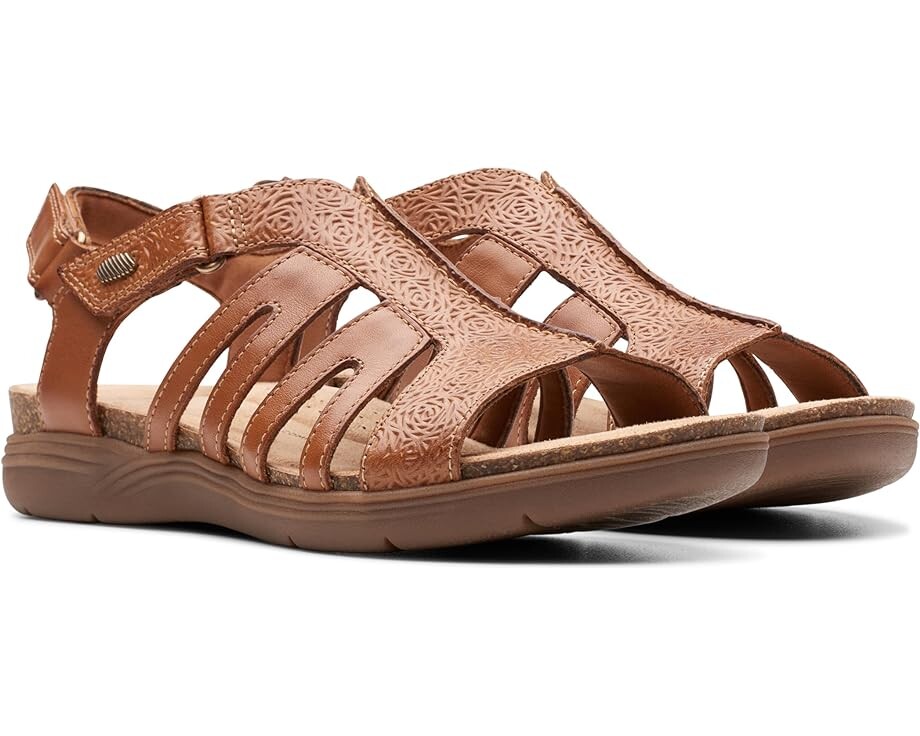 

Сандалии Clarks April Belle, цвет Tan Leather