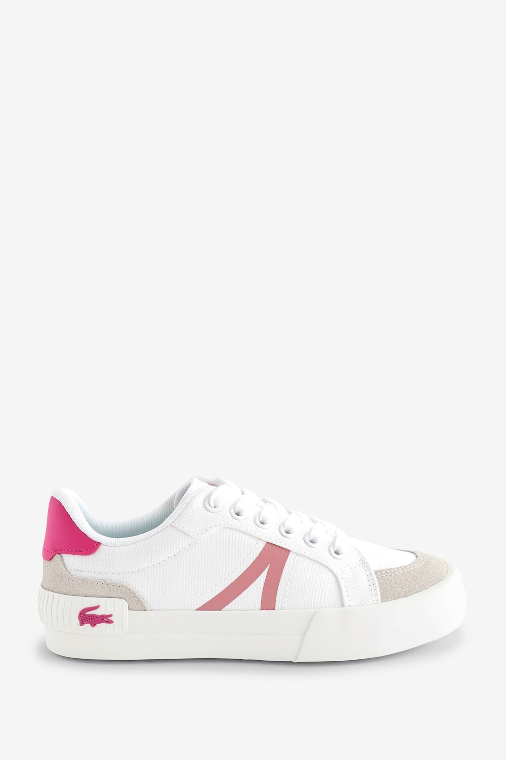

Белые спортивные туфли Juniors Girlsl Lacoste, белый
