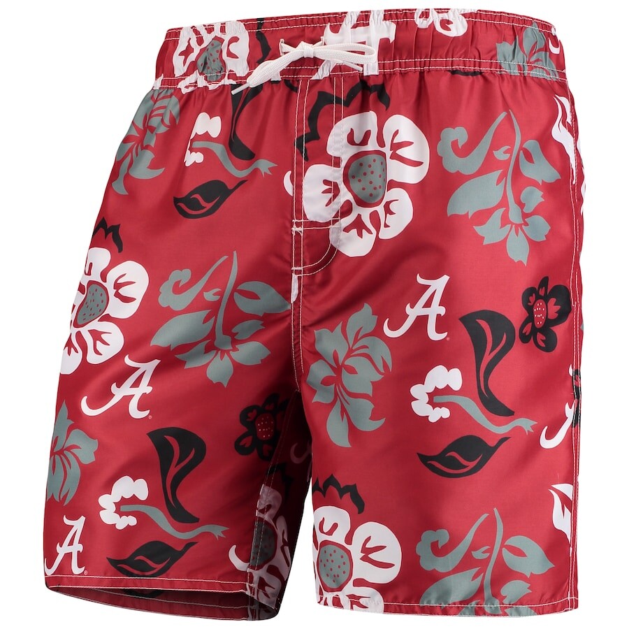 

Пляжные шорты Wes & Willy Alabama Crimson Tide, малиновый