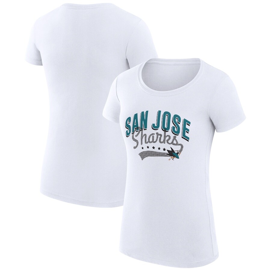 

Футболка с коротким рукавом G-III 4Her by Carl Banks San Jose Sharks, зеленый