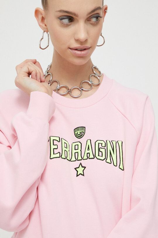 

Фуфайка Chiara Ferragni, розовый