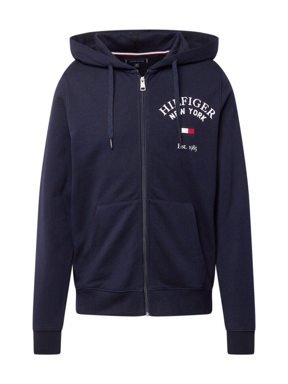 

Толстовка на молнии Tommy Hilfiger Varsity Arched, ночной синий
