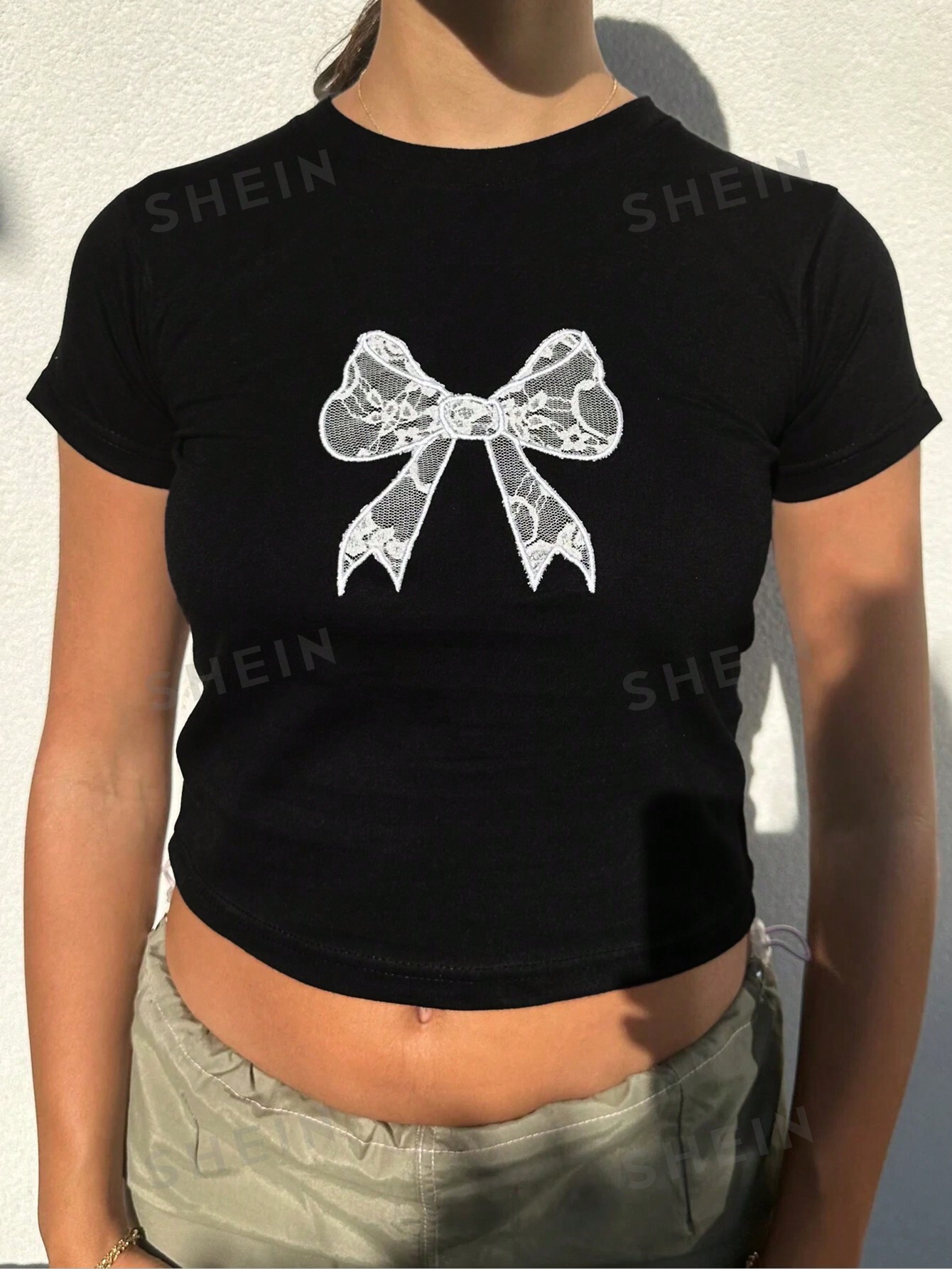 Женская футболка с коротким рукавом, черный футболка женская с коротким рукавом