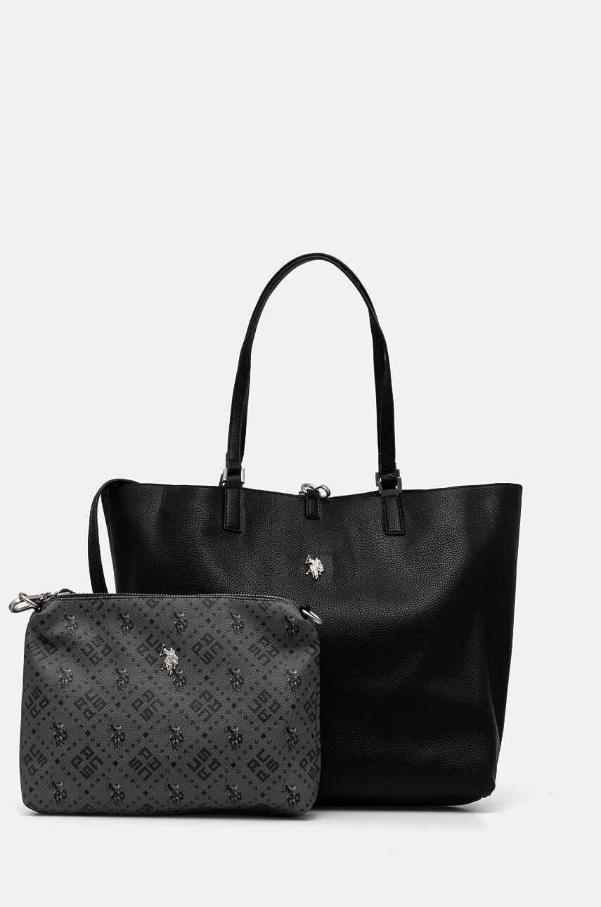

U.S. Polo Assn. двусторонняя сумка Новый, черный