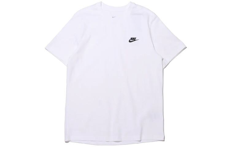 

Мужская футболка с круглым вырезом и коротким рукавом Nike MENS, белая