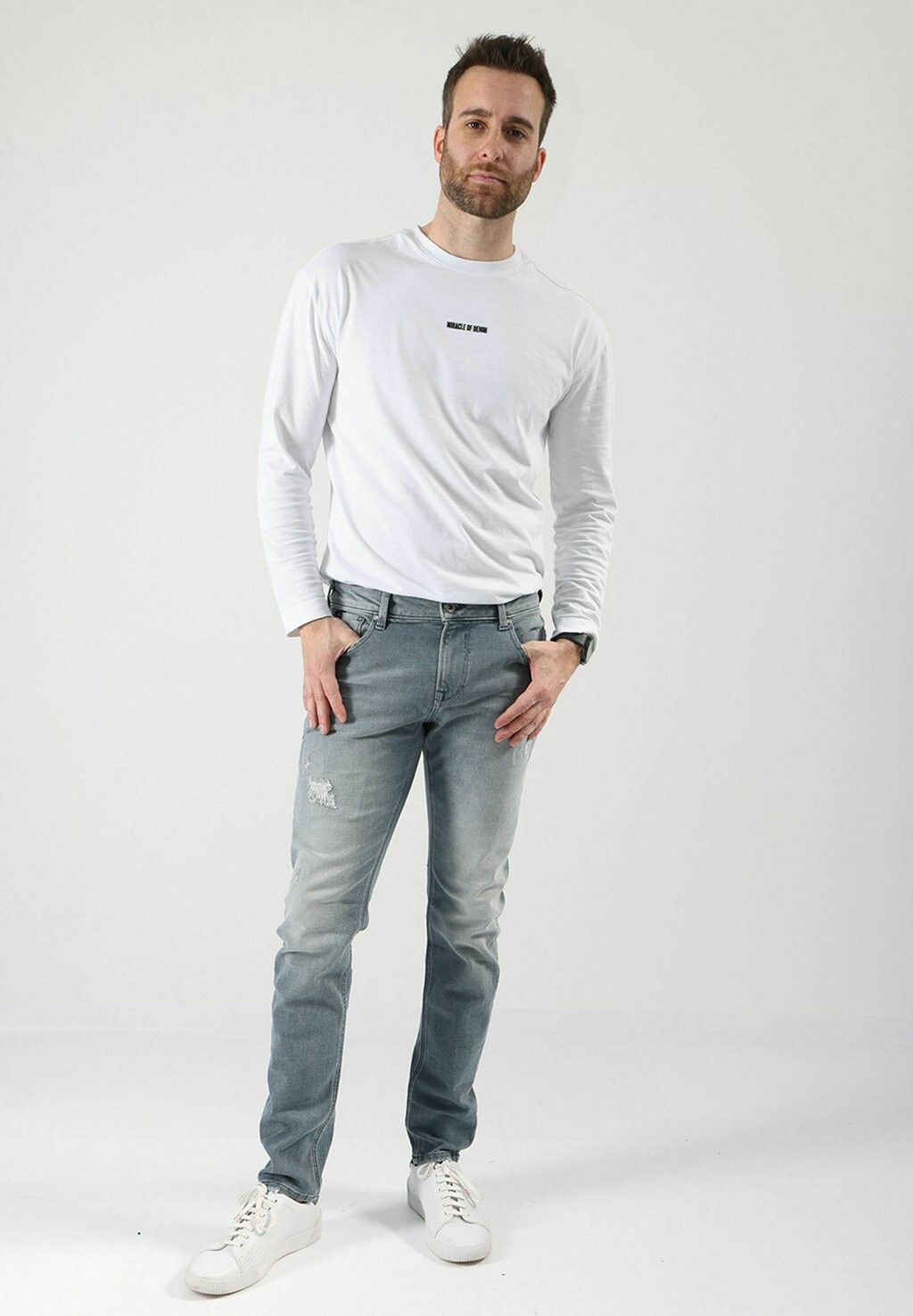 

Джинсы узкого кроя 5 POCKET Miracle of Denim, цвет blau