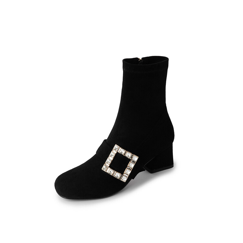 

Ботильоны женские Pvaj, цвет Black rhinestones