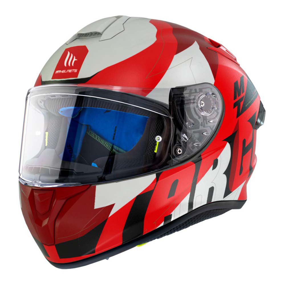 цена Шлем полнолицевой MT Helmets Targo Pro Biger C5, красный