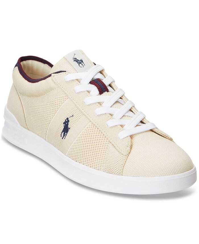 

Мужские вязаные кроссовки Heritage Court II Polo Ralph Lauren, белый