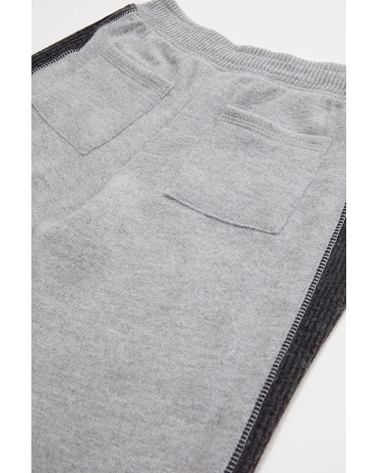 Брюки Chaser Recycled Bliss Knit Side Panel Joggers, цвет Heather Grey/Black брюки chaser bliss knit cozy sweatpants цвет heather grey