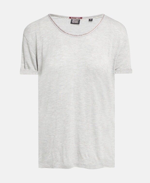 

Футболка Scotch & Soda, светло-серый