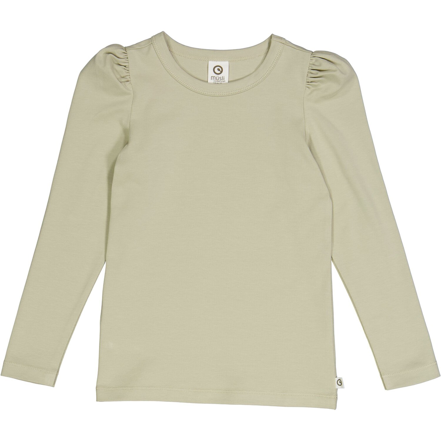 

Футболка müsli Langarm, цвет Desertgreen