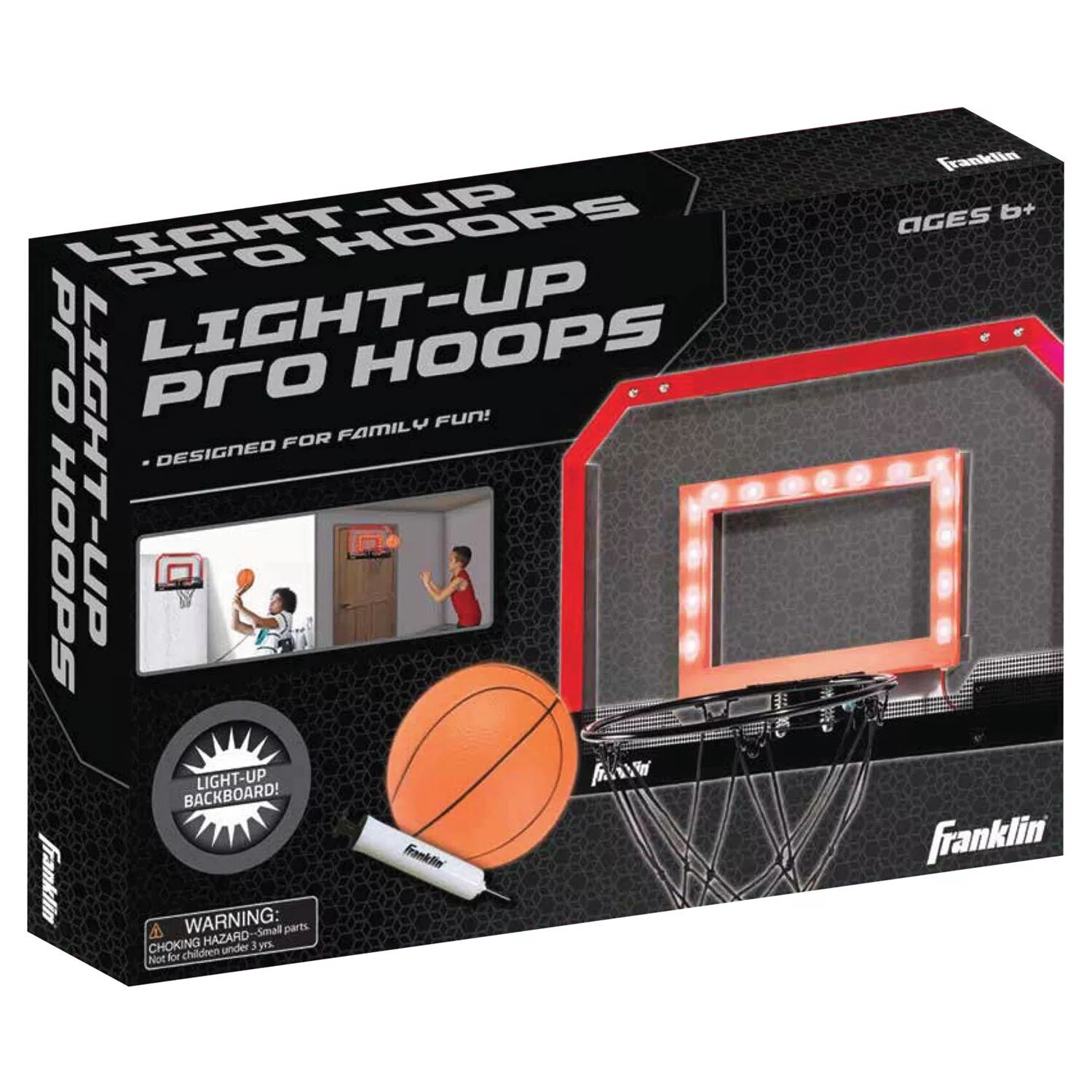 

Щит и баскетбольный набор Franklin Sports Light Up Pro Hoops Franklin Sports