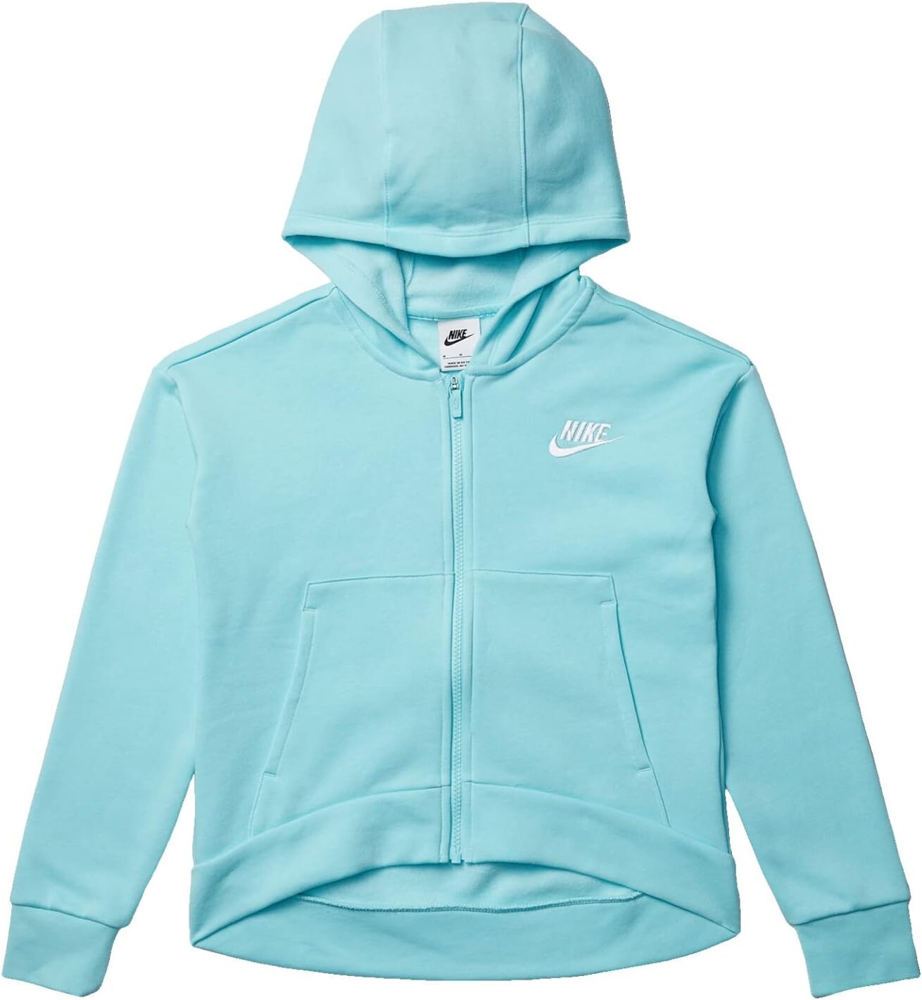 

Худи Nike Sportswear Club Fleece Full Zip Hoodie, цвет Copa/White