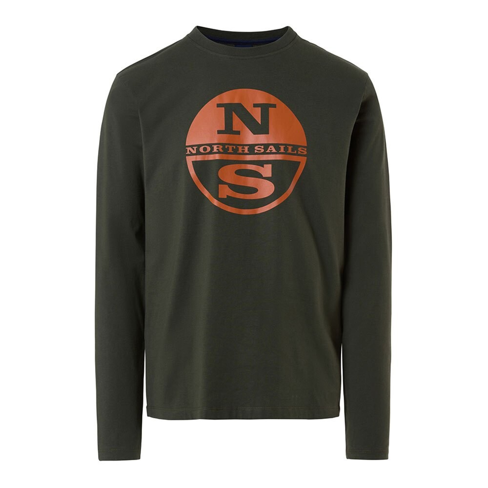 

Футболка с длинным рукавом North Sails Graphic, зеленый