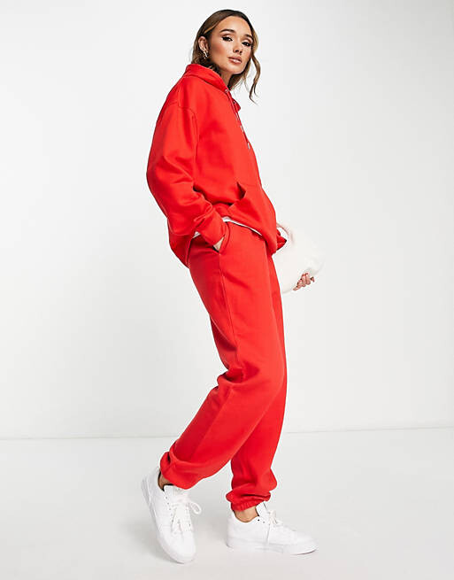 

Красное оверсайз-худи ASOS DESIGN