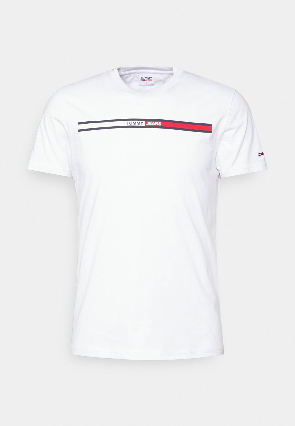 

Футболка с принтом Essential Flag Tee Tommy Jeans, белый