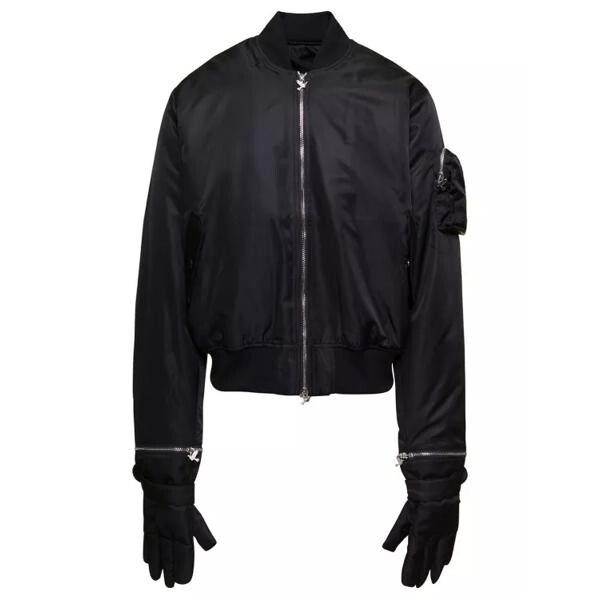 

Куртка nylon bomber jacket gloves 3.Paradis, черный