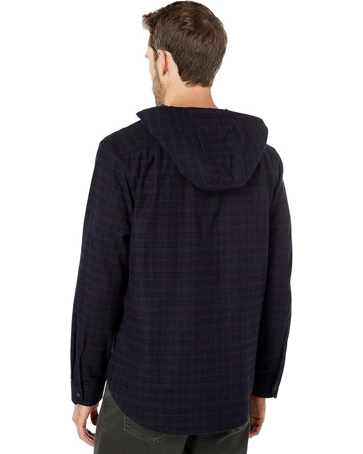 Пуловер Vince Highway Plaid Long Sleeve Pullover, цвет Coastal/Curtain Merlot