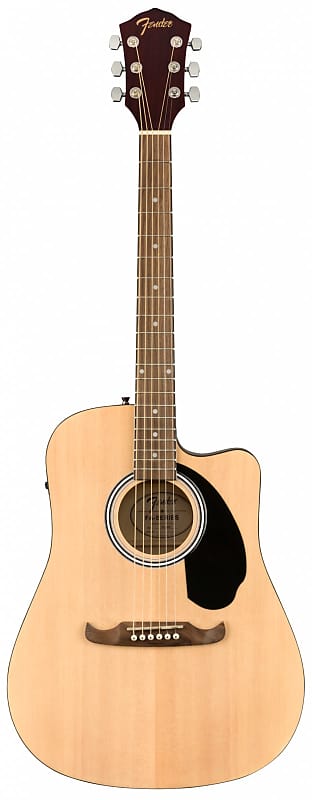 Акустическая гитара Fender FA-125CE Dreadnought Natural электроакустическая гитара fender fa 125ce dreadnought sunburst