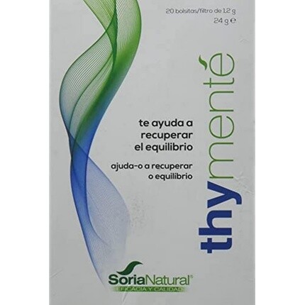 

Настой тиммента 20 единиц, Soria Natural