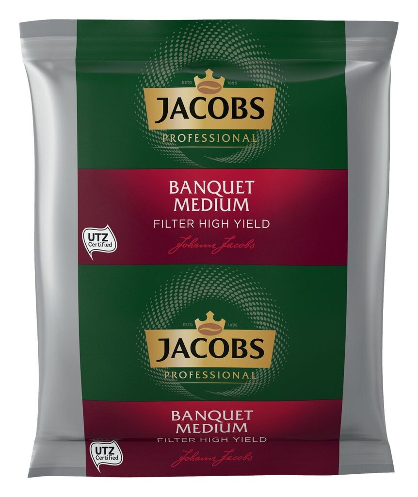 

Кофе с фильтром Jacobs Banquet Medium HY - молотый кофе 80 x 60 г