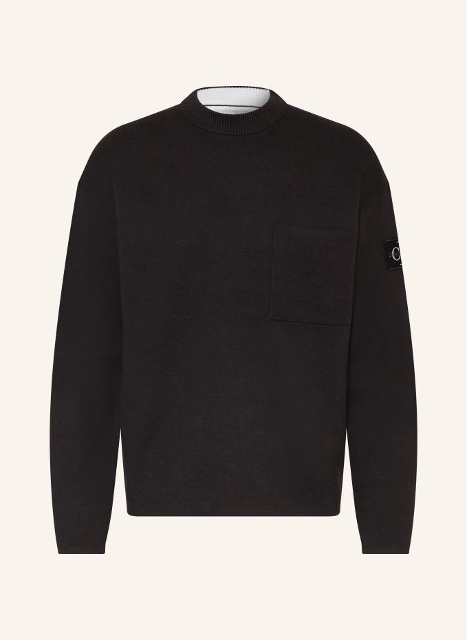 

Пуловер Calvin Klein Jeans, черный
