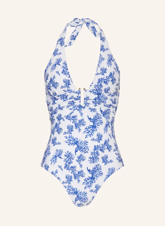

Купальник little dix bay с воротником-халатом Heidi Klein, белый