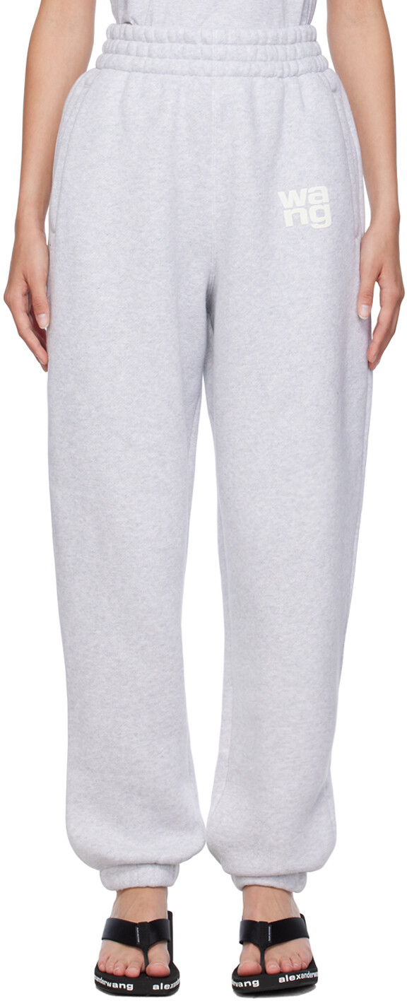

Серые спортивные штаны на резинке alexanderwang.t