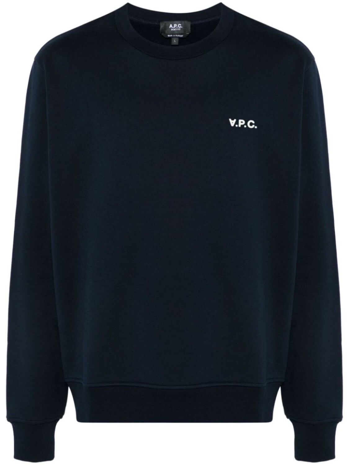 

A.P.C. толстовка с логотипом в виде флока, синий