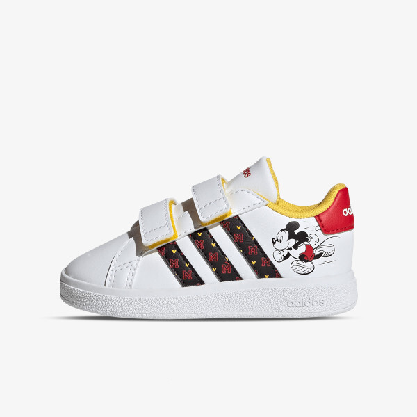 

Кроссовки Grand Court с Микки Adidas, белый