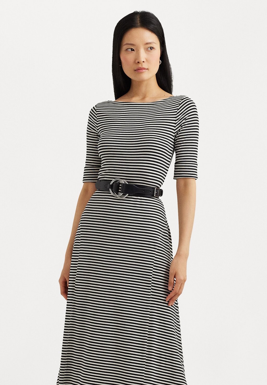 

Платье из джерси MUNZIE Lauren Ralph Lauren, молоко