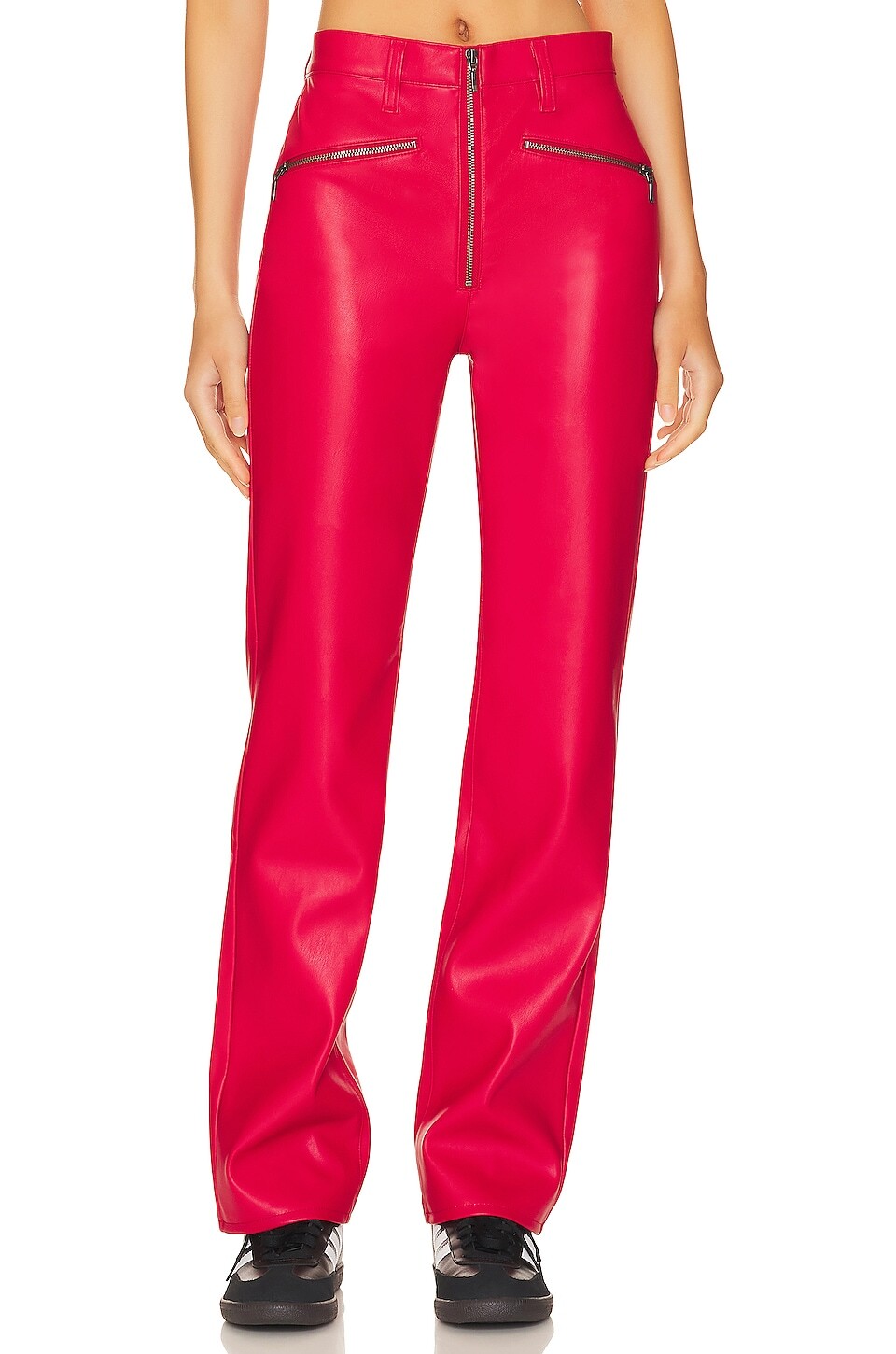 

Брюки PISTOLA Cassie Super High Rise Straight, цвет Garnet