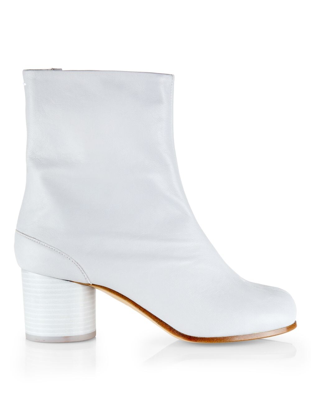 

Кожаные ботинки Tabi с раздвоенным носком Maison Margiela