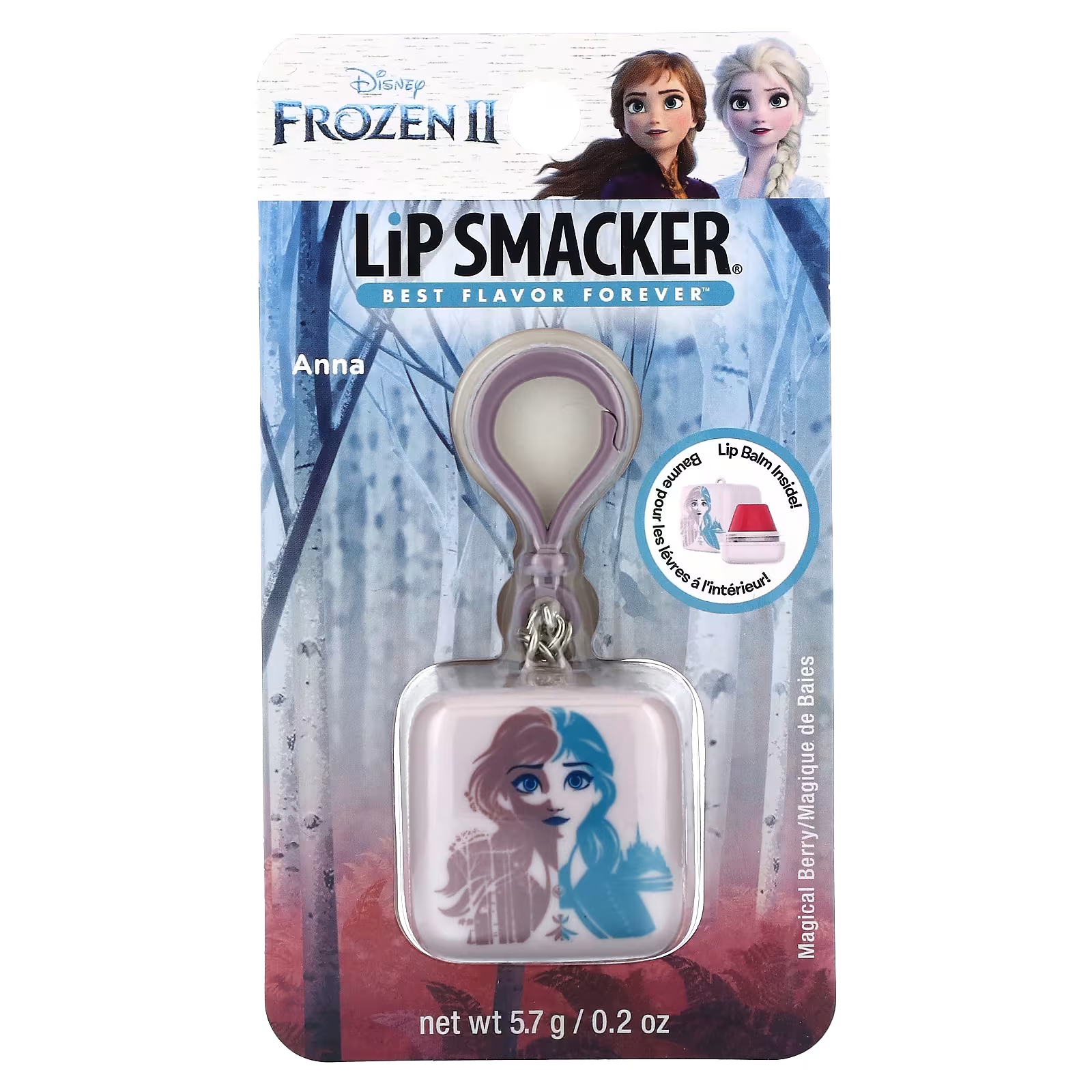 Бальзам для губ Lip Smacker Frozen II Anna Magical Berry lip smacker frozen ii набор для красоты из 9 предметов
