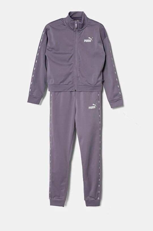 

Детский спортивный костюм ESS TAPE Tricot Suit cl Puma, фиолетовый