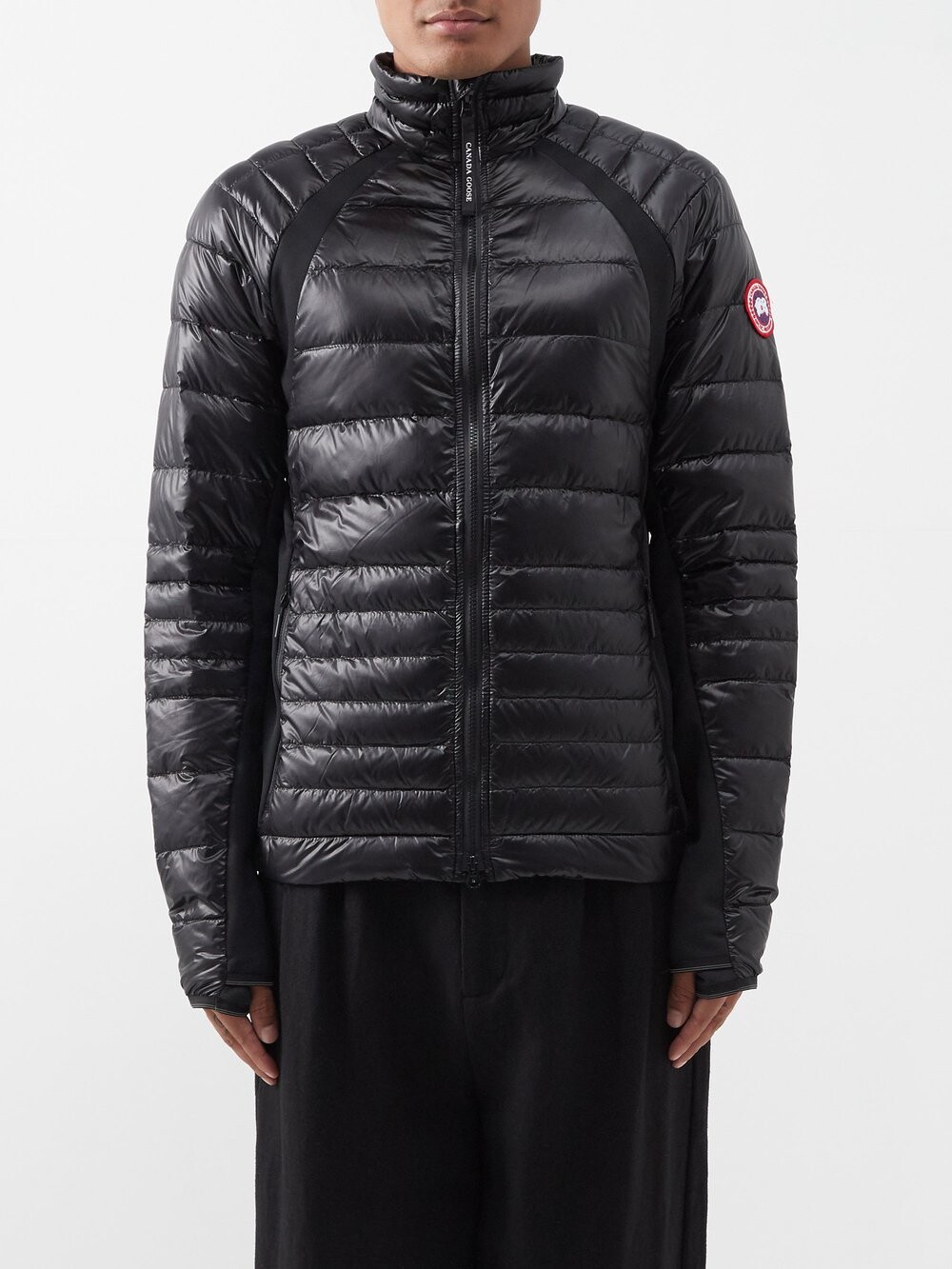 

Пуховик hybridge lite с высоким воротником Canada Goose, черный